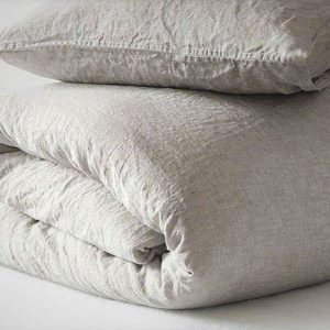 Cubreplumón Lino 100% Francés NATURE LIN SAC - Super King